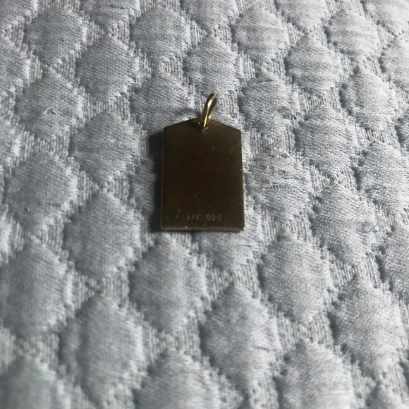 Jet Set Candy Cape Town CPT Luggage Tag Charm Gold Vermeil - Picture 3 of 3